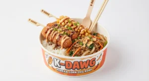 K-dawg Korean cheesy corn dog