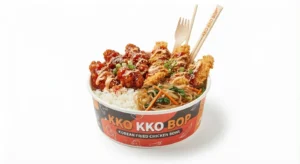 Kko Kko Bop bowl with grilled BBQ chicken